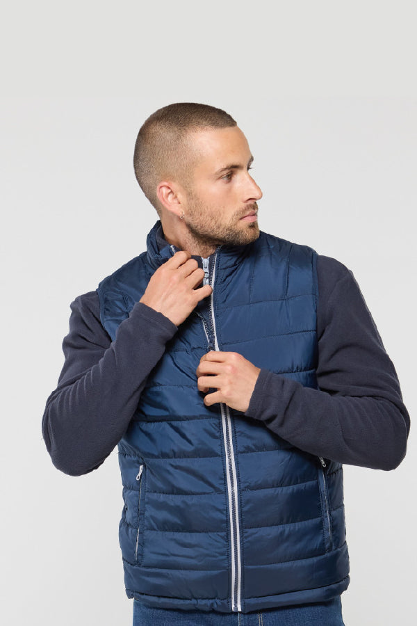 KX-310 - Doudoune sans manche brodée